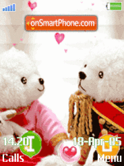 Animated Love Bears Captura de pantalla